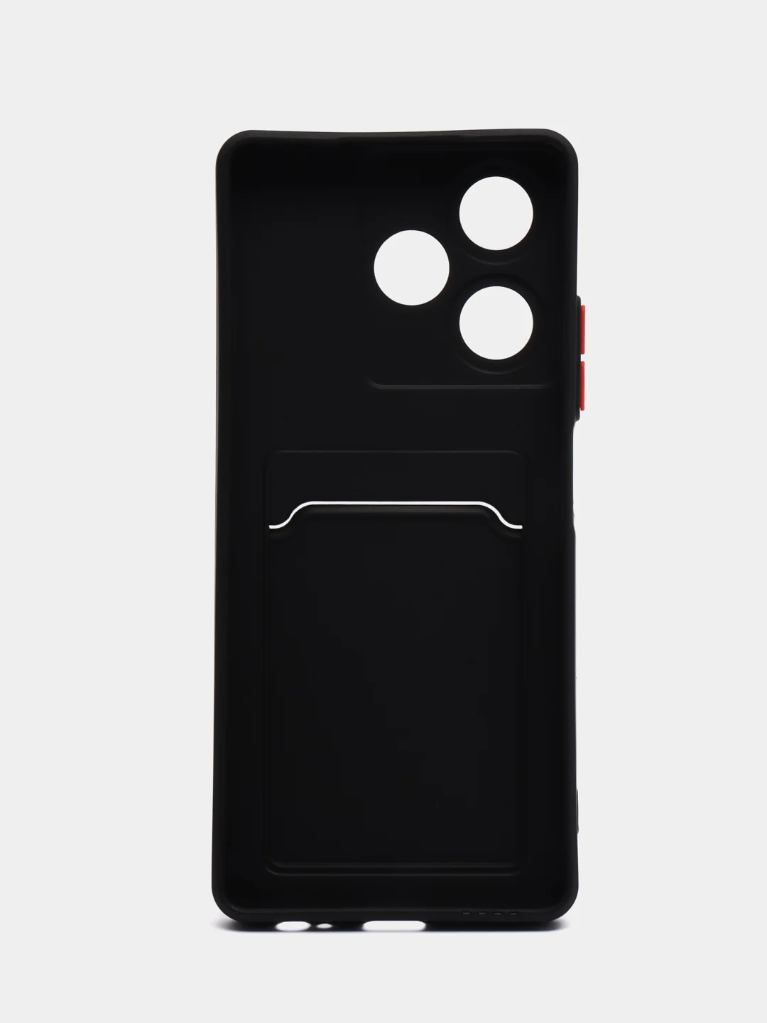 Черный силиконовый чехол для Infinix Hot 30, с защитой камеры, прозрачный
