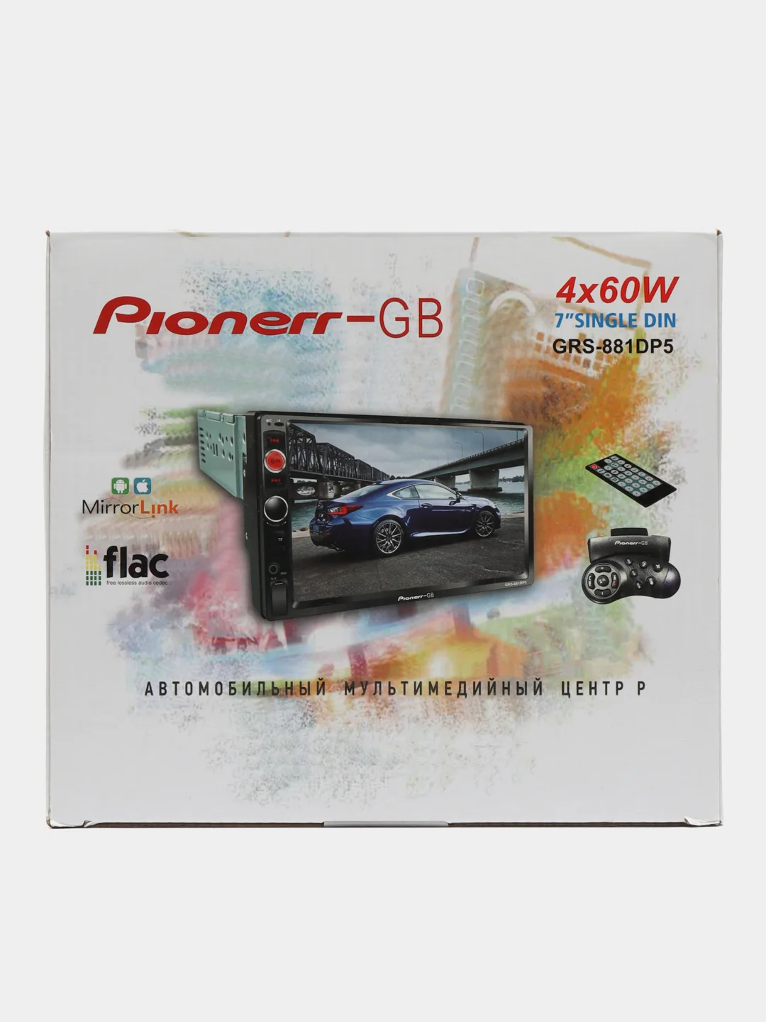 Автомагнитола Pioneer GRS-881DP5 с экраном 7"