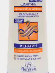 Floresan Шампунь питательный восстанавливающий для окрашенных волос Кера-Нова  400мл