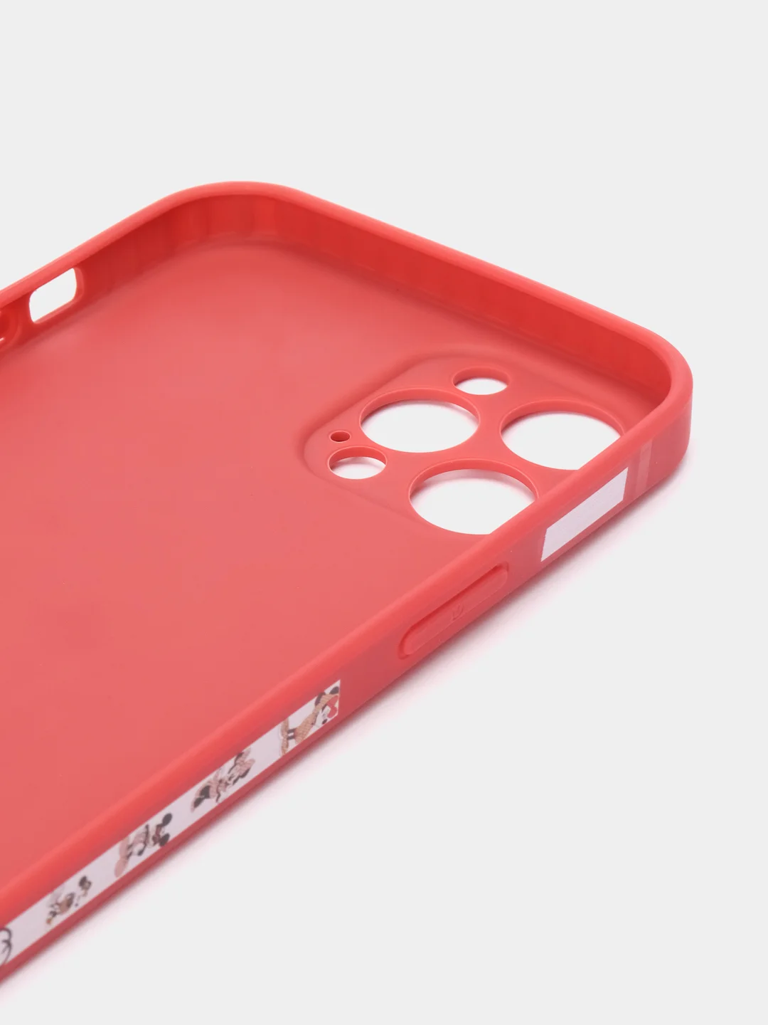 Красный чехол с принтом на Apple iPhone 12 pro max