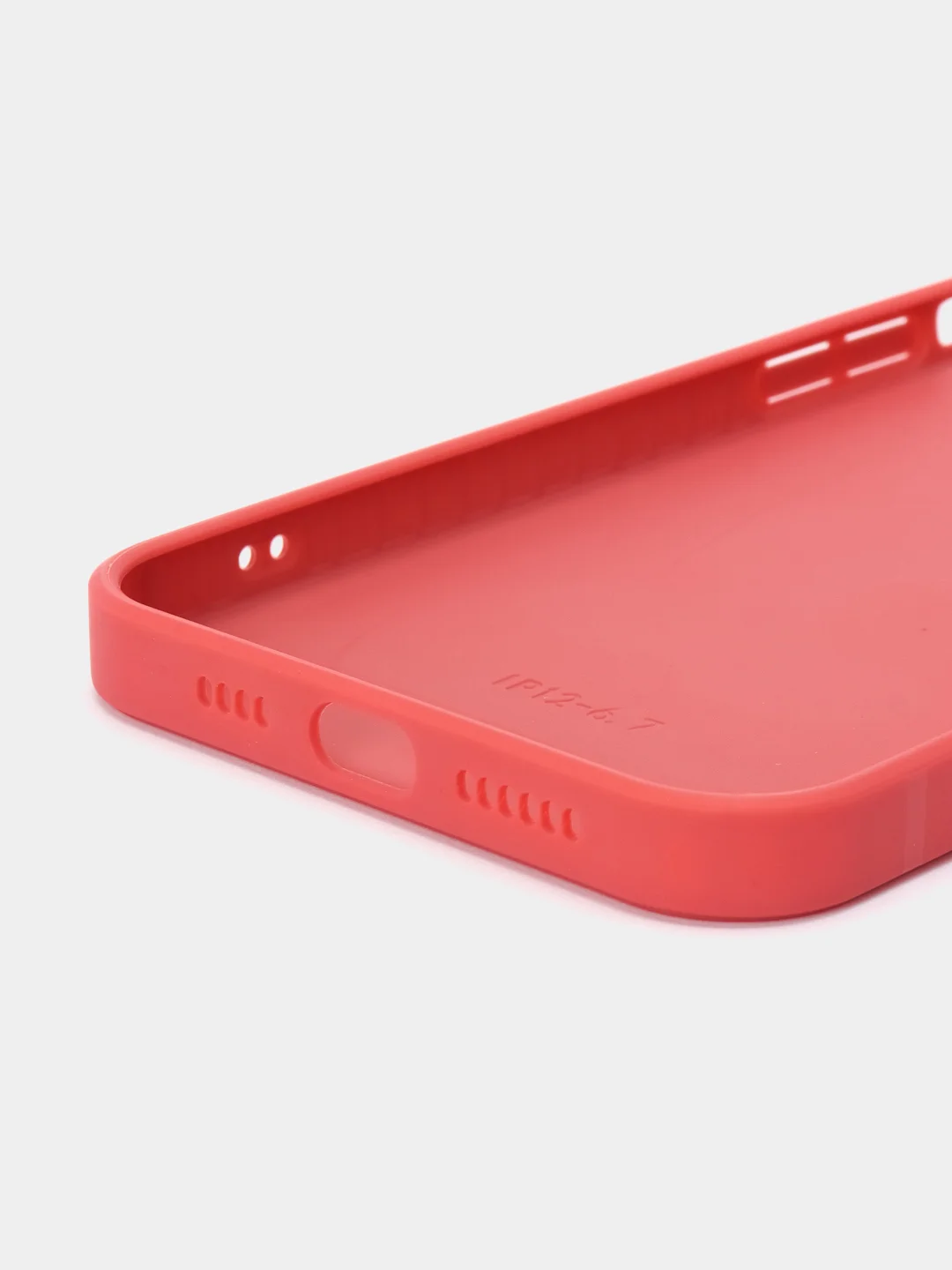 Красный чехол с принтом на Apple iPhone 12 pro max