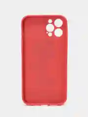Красный чехол с принтом на Apple iPhone 12 pro max