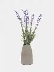 Искусственная лаванда, припыленная, кустик, прованс