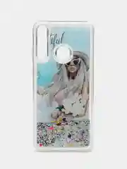 Серебряный чехол-накладка для Huawei Y6P
