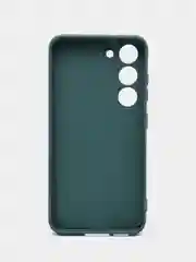 Тёмно-зелёный чехол для телефона Redmi 10, Note 10 Pro, Honor X7, Samsung S23 с бортами и защитой камеры