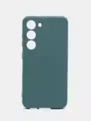 Тёмно-зелёный чехол для телефона Redmi 10, Note 10 Pro, Honor X7, Samsung S23 с бортами и защитой камеры