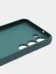 Тёмно-зелёный чехол для телефона Redmi 10, Note 10 Pro, Honor X7, Samsung S23 с бортами и защитой камеры