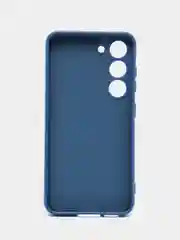 Синий чехол для телефона Redmi 10, Note 10 Pro, Honor X7, Samsung S23 с бортами и защитой камеры