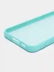 Бирюзовый чехол для телефона Redmi 10, Note 10 Pro, Honor X7, Samsung S23 с бортами и защитой камеры