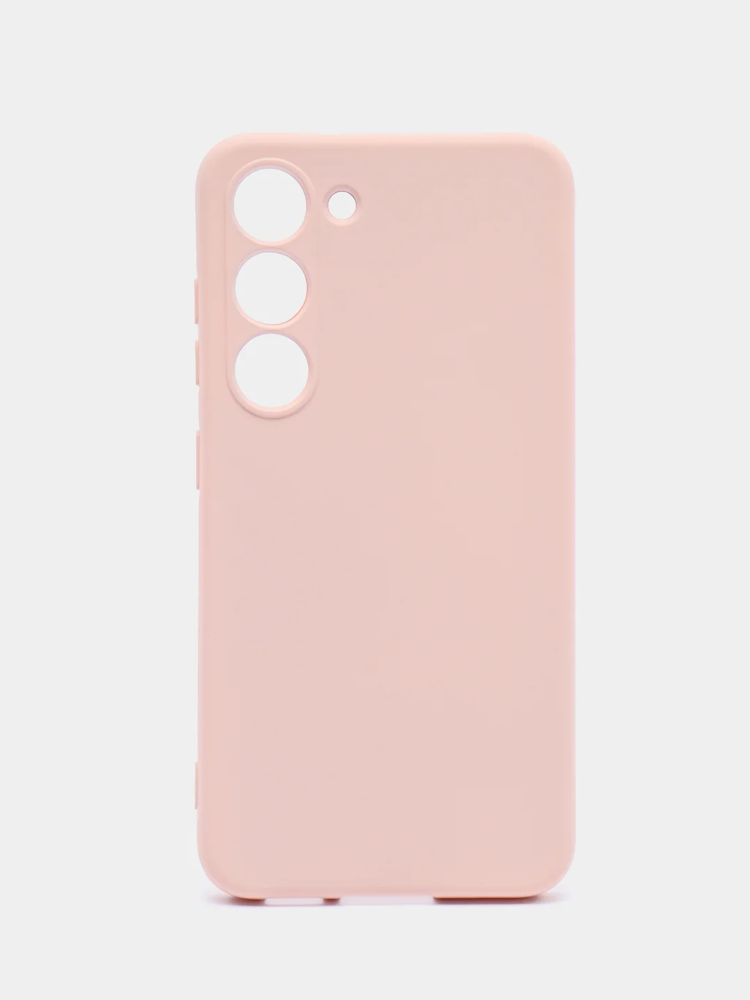 Пудровый чехол для телефона Redmi 10, Note 10 Pro, Honor X7, Samsung S23 с бортами и защитой камеры