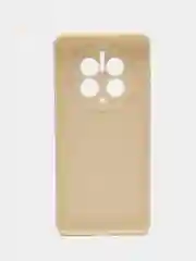 Молочный чехол для HUAWEI Mate 50 Pro (Хуавей Мате 50 ПРО), прозрачный силиконовый