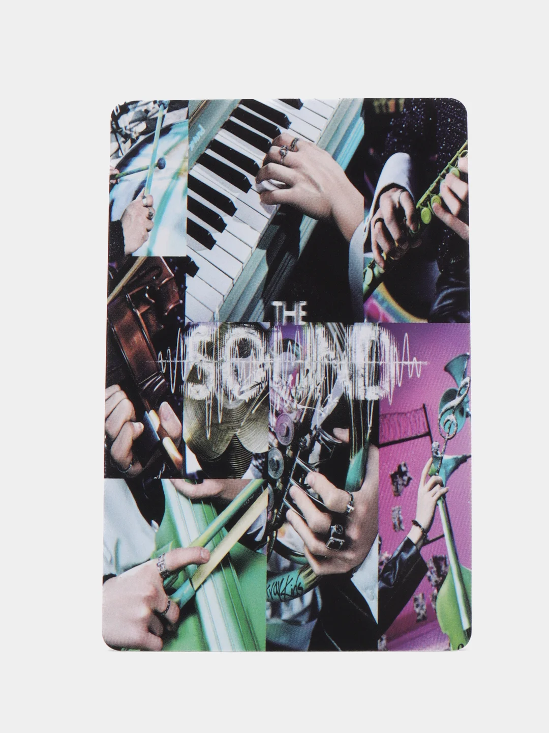 Песочный хаки карточки Stray Kids, THE SOUND 8 штук
