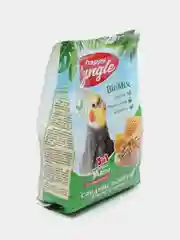 Happy Jungle Экопром, корм для средних попугаев в период линьки 3 в 1 BioMix, 500 г