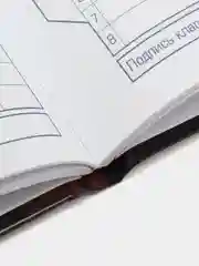 Бежевый дневник школьный в твердой обложке
