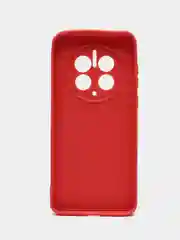 Коралловый чехол для HUAWEI Mate 50 Pro (Хуавей Мате 50 ПРО), прозрачный силиконовый