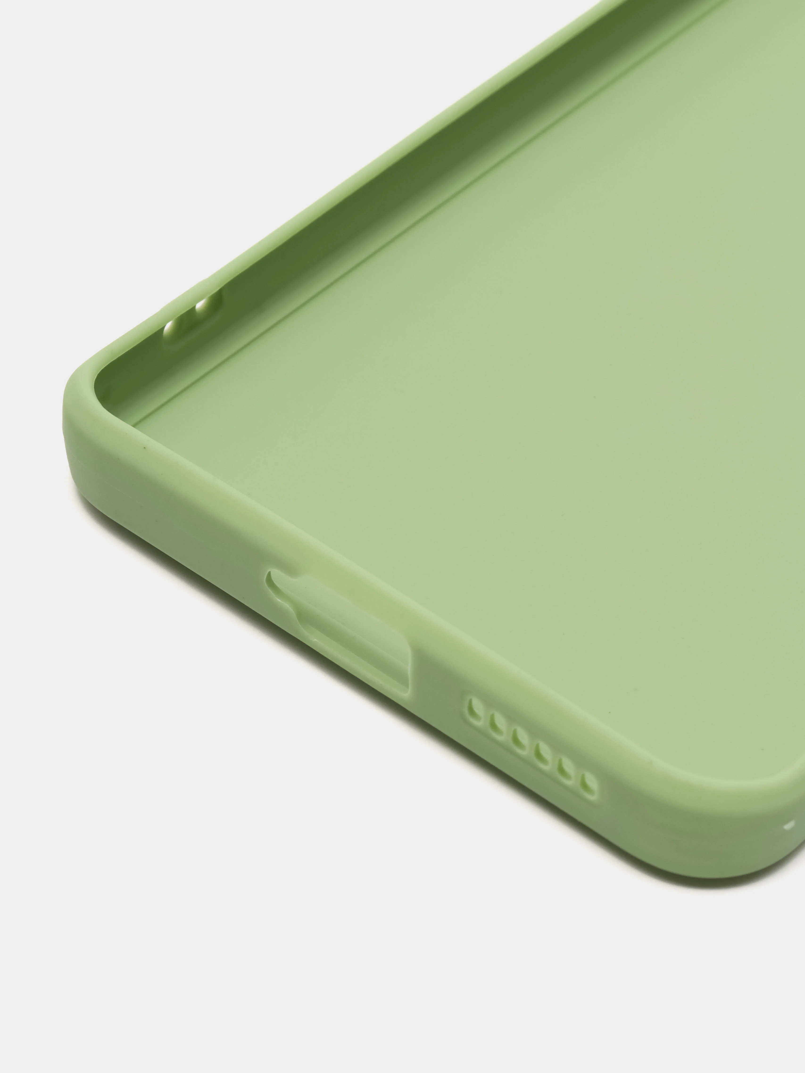 Зеленый чехол для HUAWEI Mate 50 Pro (Хуавей Мате 50 ПРО), прозрачный силиконовый