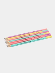 Набор карандашей 7шт/уп Pastel ассорти