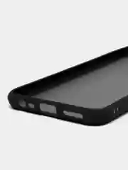Угольный чехол Xiaomi Redmi 9 (Сяоми Редми 9) пластиковый матовый с цветными кнопками