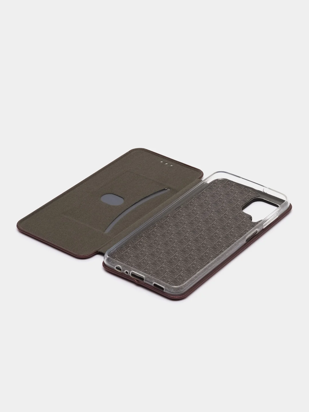 Синий чехол книжка для Samsung Galaxy A 12 / Samsung Galaxy A12 (Самсунг Гэлакси А 12), экокожа