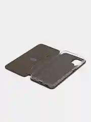 Синий чехол книжка для Samsung Galaxy A 12 / Samsung Galaxy A12 (Самсунг Гэлакси А 12), экокожа
