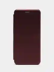 Синий чехол книжка для Samsung Galaxy A 12 / Samsung Galaxy A12 (Самсунг Гэлакси А 12), экокожа