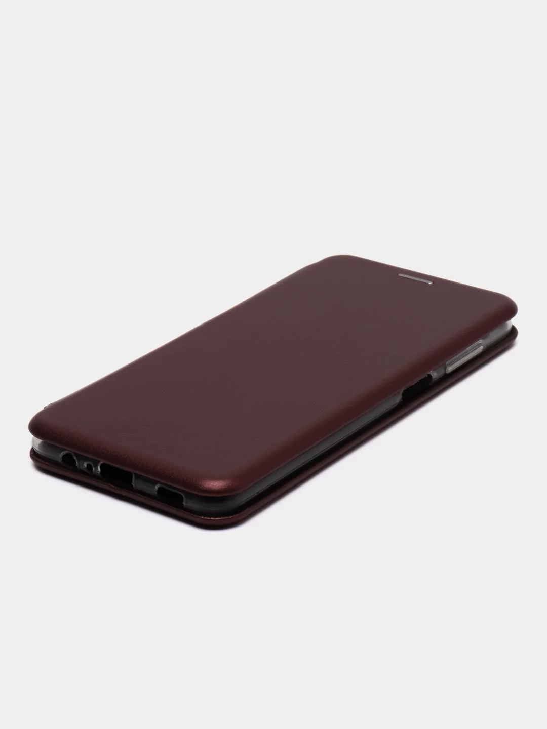 Синий чехол книжка для Samsung Galaxy A 12 / Samsung Galaxy A12 (Самсунг Гэлакси А 12), экокожа