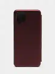 Синий чехол книжка для Samsung Galaxy A 12 / Samsung Galaxy A12 (Самсунг Гэлакси А 12), экокожа