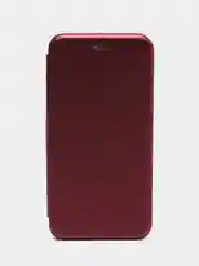 Бордовый чехол-книжка для Huawei Mate 20, экокожа