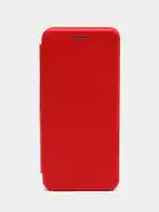 Красный чехол-книжка для Samsung Galaxy A 32 (Самсунг А 32), A32 экокожа