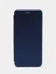 Синий чехол книжка для Samsung Galaxy A 13 (Самсунг Гэлакси А 13), из экокожи