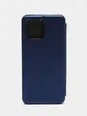 Синий чехол-книжка для Honor X 8, Honor Х8, Хонор Х 8, экокожа