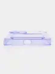 Лавандовый чехол iPhone 11 Pro 14 Max 13 12 Xr Xs 6 7 8 Plus Se 2020 с карманом для карт, прозрачный