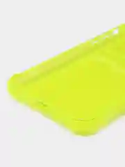 Желтый чехол iPhone 11 Pro 14 Max 13 12 Xr Xs 6 7 8 Plus Se 2020 с карманом для карт, прозрачный