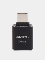OTG переходник с Type-C на USB, переходник для телефона, macbook, флешки