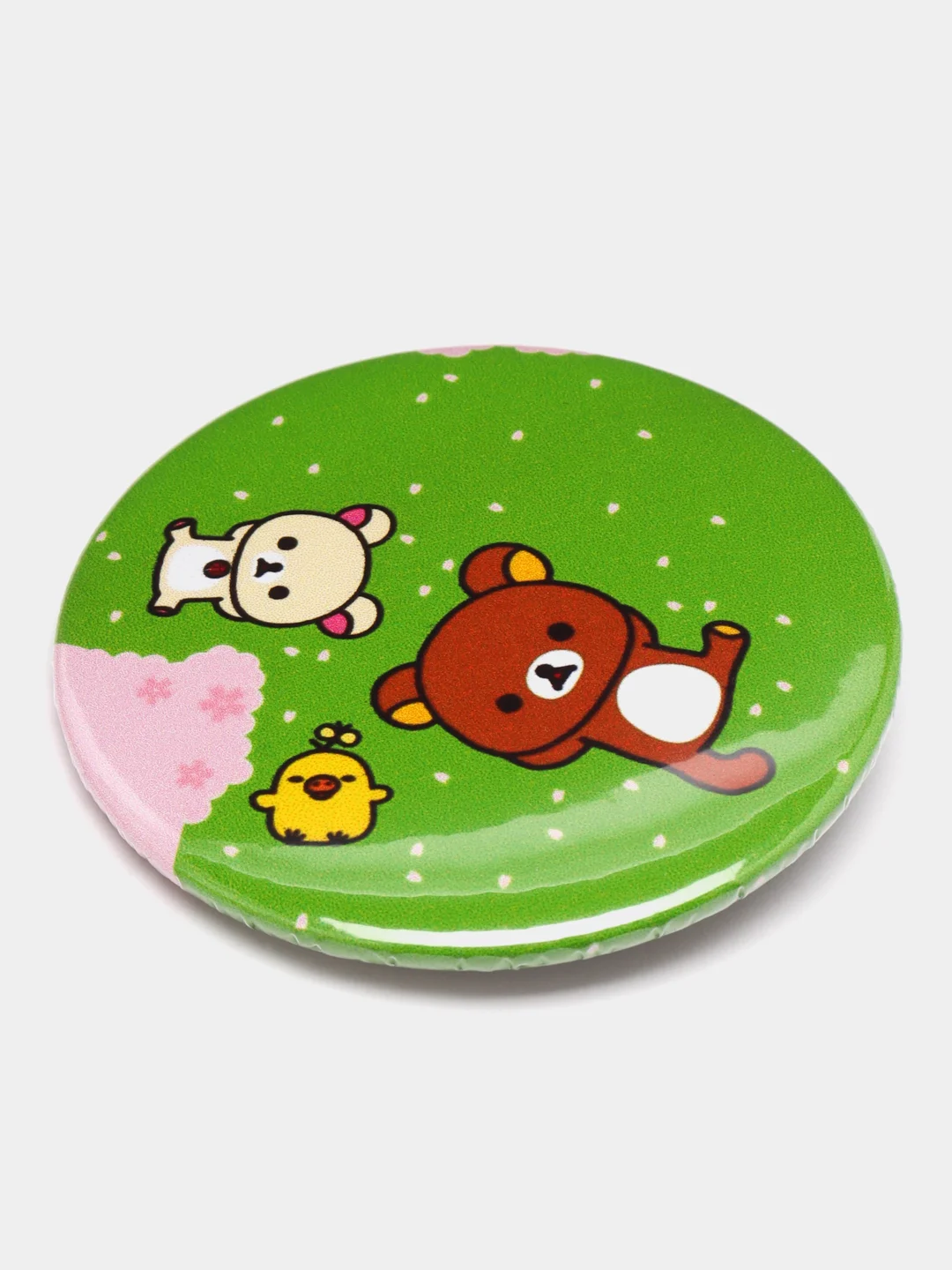 Вишнёвый значки Rilakkuma (Рилаккума)