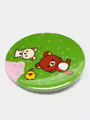 Вишнёвый значки Rilakkuma (Рилаккума)