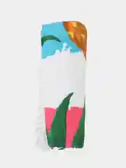 Желтый коврик пляжный круглый 150*150