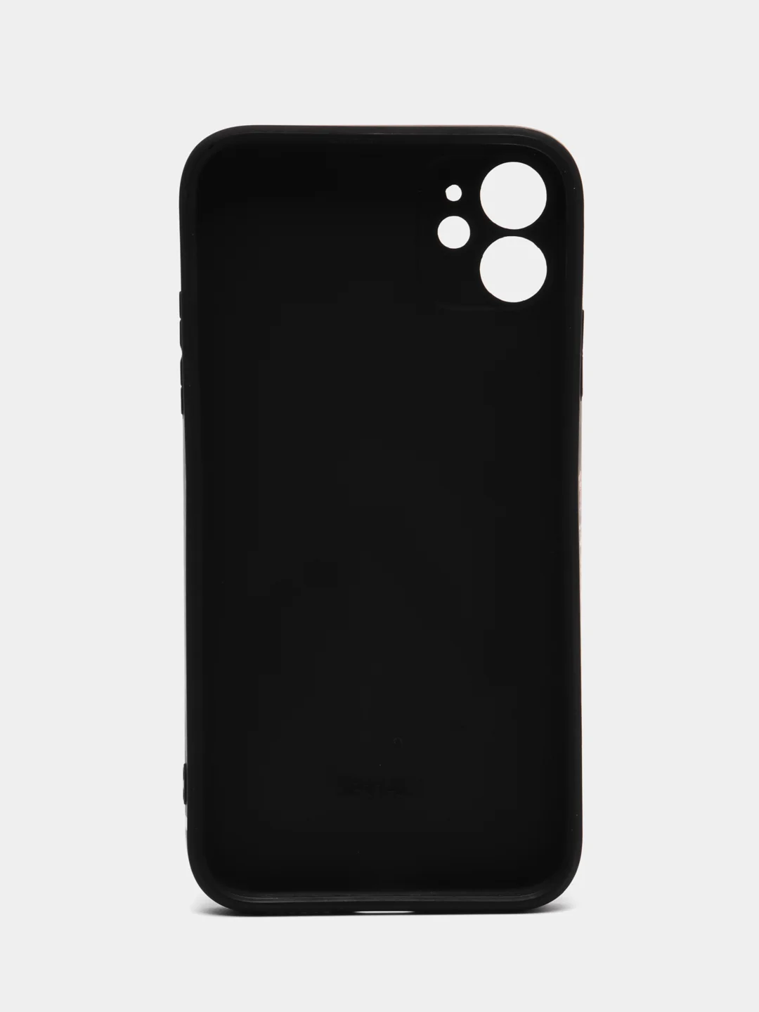 Коричневый чехол с принтом на Apple Iphone 11