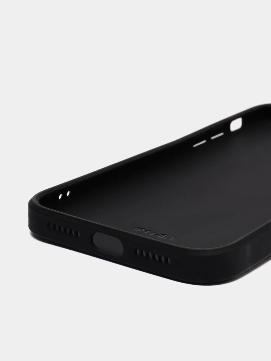 Коричневый чехол с принтом на Apple Iphone 11
