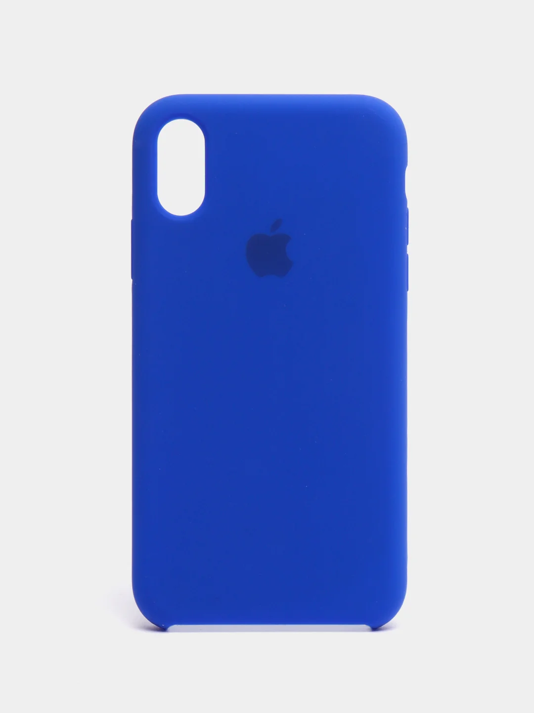 Синий меланж чехол на iPhone XR