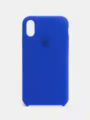 Синий меланж чехол на iPhone XR
