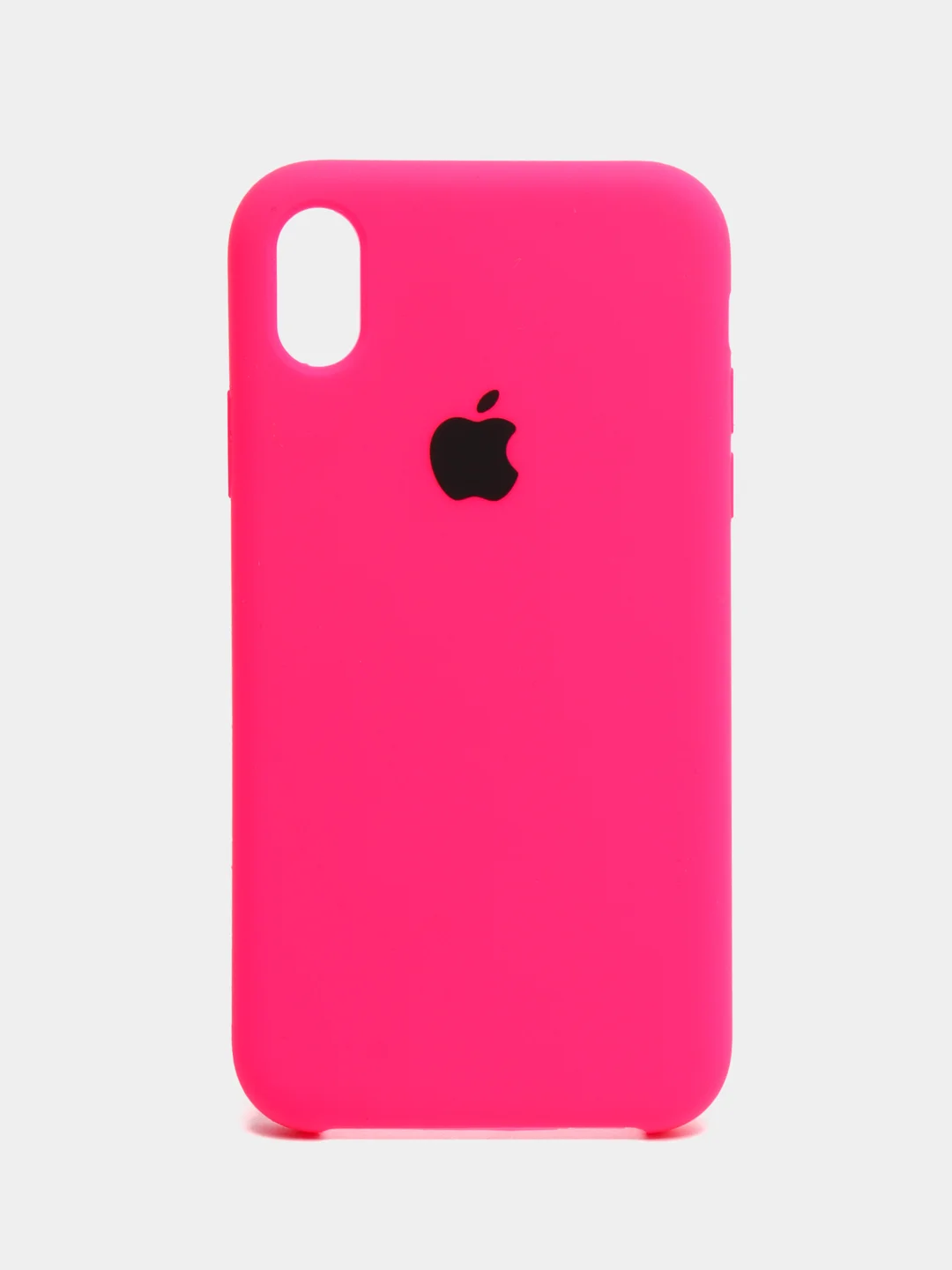 Розовый чехол на iPhone XR