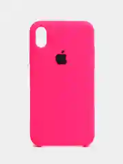 Розовый чехол на iPhone XR