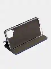 Красный чехол книжка для Samsung Galaxy A 12 / Samsung Galaxy A12 (Самсунг Гэлакси А 12), экокожа
