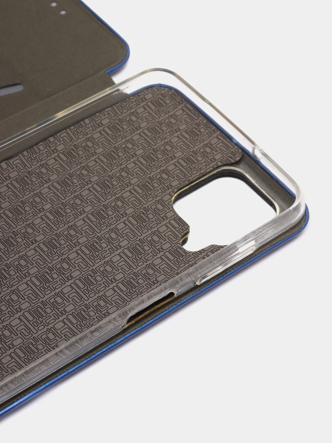 Красный чехол книжка для Samsung Galaxy A 12 / Samsung Galaxy A12 (Самсунг Гэлакси А 12), экокожа