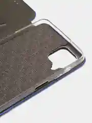 Красный чехол книжка для Samsung Galaxy A 12 / Samsung Galaxy A12 (Самсунг Гэлакси А 12), экокожа