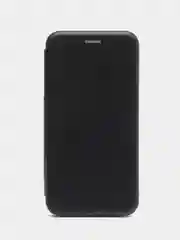 Черный чехол-книжка для Huawei Mate 20, экокожа