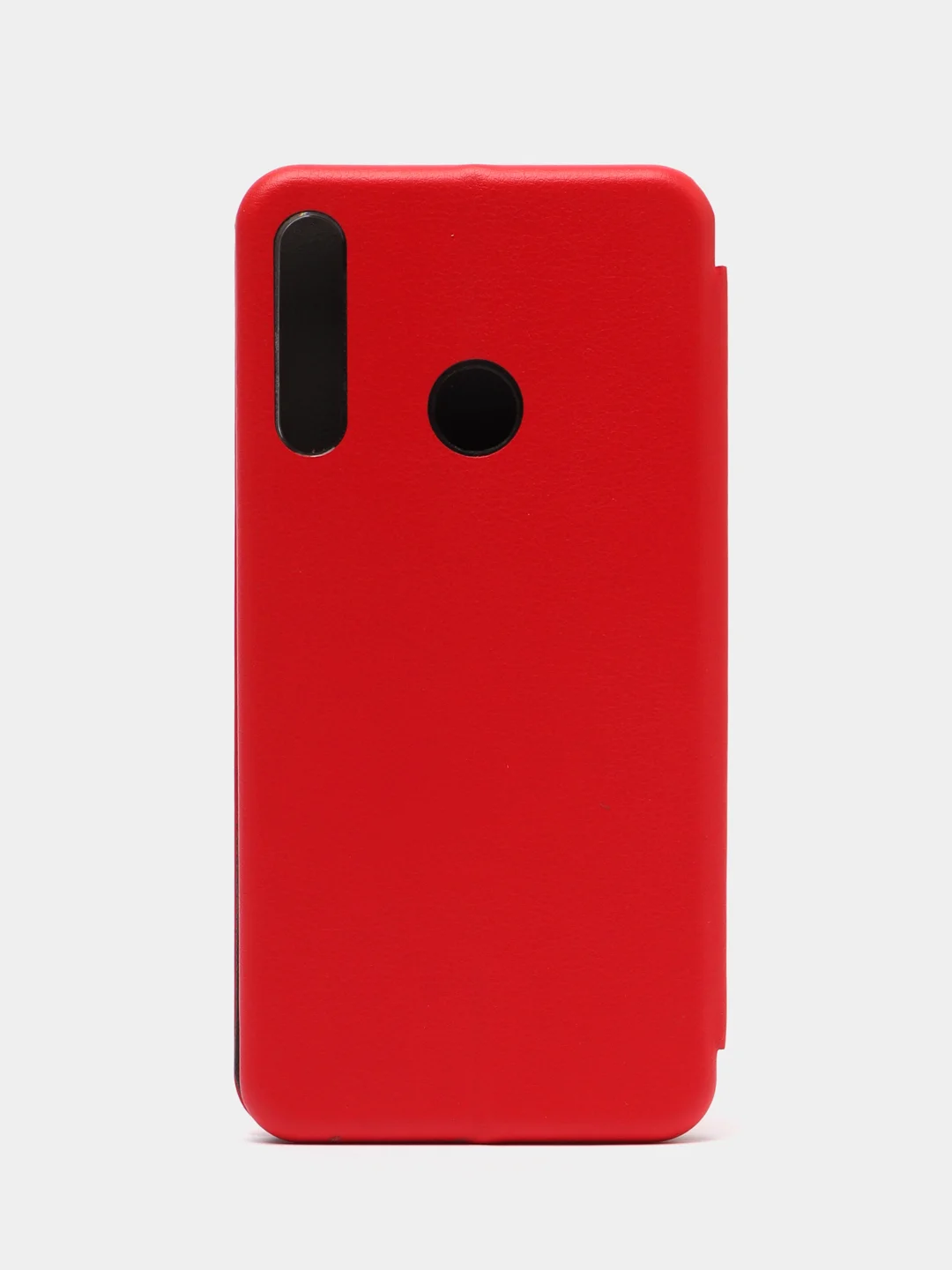 Красный чехол-книжка для Huawei Honor 9C, P 40 Lite E, Y 7 p, экокожа