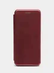 Бордовый чехол-книжка Honor 30 lite / Honor 30lite / Хонор 30 лайт, экокожа
