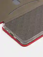 Красный чехол-книжка Honor 30 lite / Honor 30lite / Хонор 30 лайт, экокожа